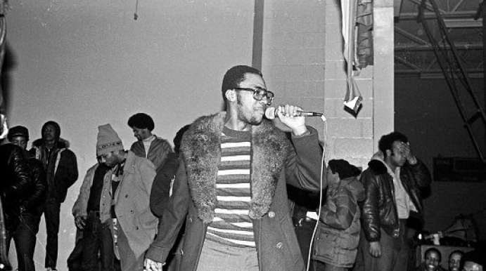 Coke La Rock, the Emcee